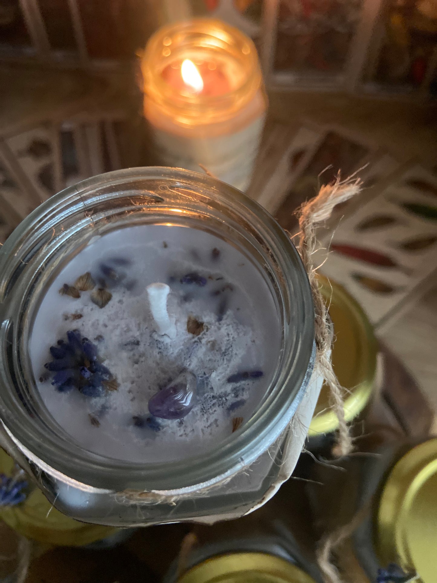 Sleep, calming spell candle